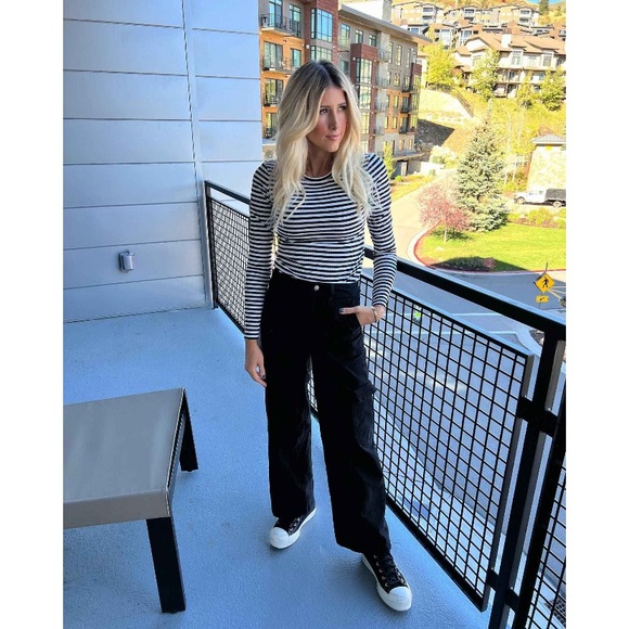 - ⭐️ ✨NWT wild fable cargo green pants for women 32 inch inseam wide leg ✨XXL - Picture 5 of 7